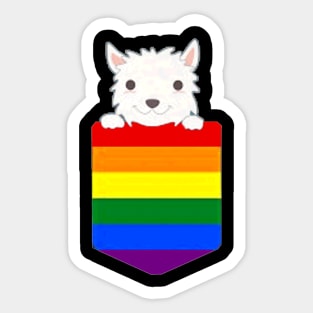 Bichon LGBT Sticker